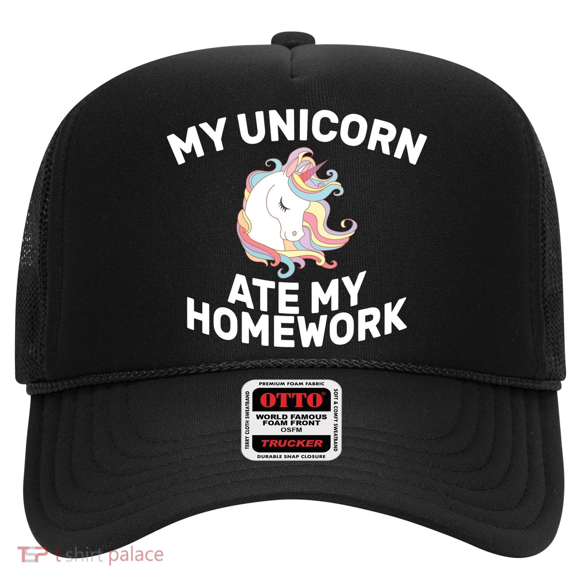 My Unicorn Ate My Homework Hat