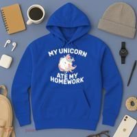 My Unicorn Ate My Homework Hoodie thumb 3