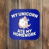 My Unicorn Ate My Homework Coaster thumb 0