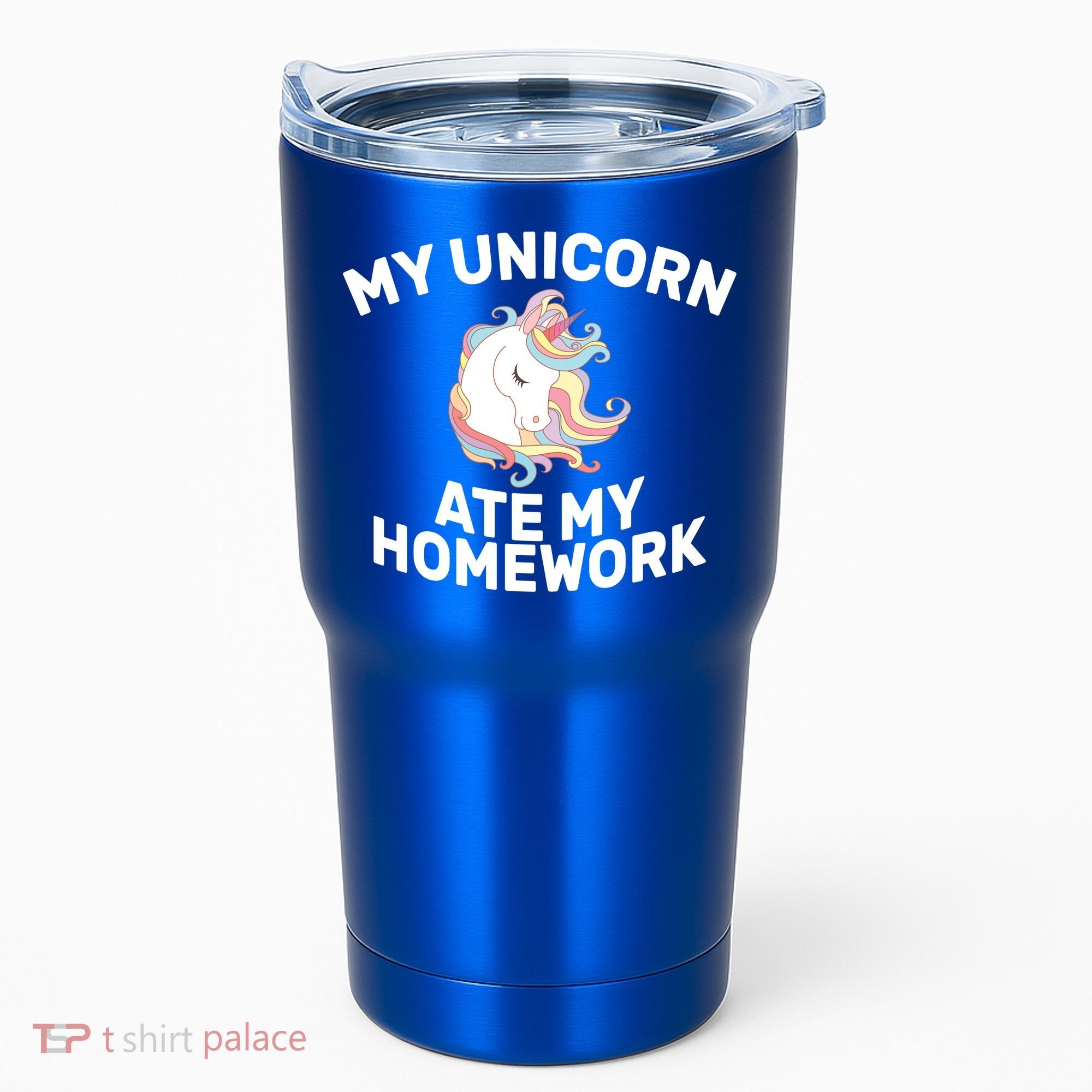 My Unicorn Ate My Homework Tumbler
