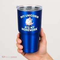 My Unicorn Ate My Homework Tumbler thumb 2