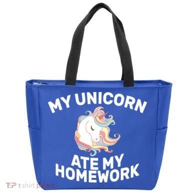 My Unicorn Ate My Homework Tote Bag