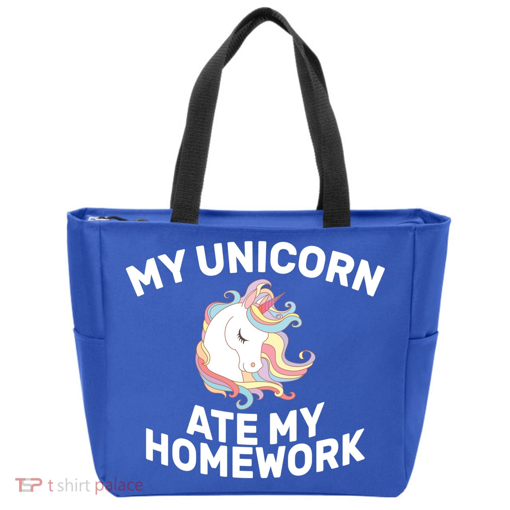 My Unicorn Ate My Homework Tote Bag