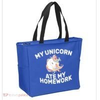 My Unicorn Ate My Homework Tote Bag thumb 2