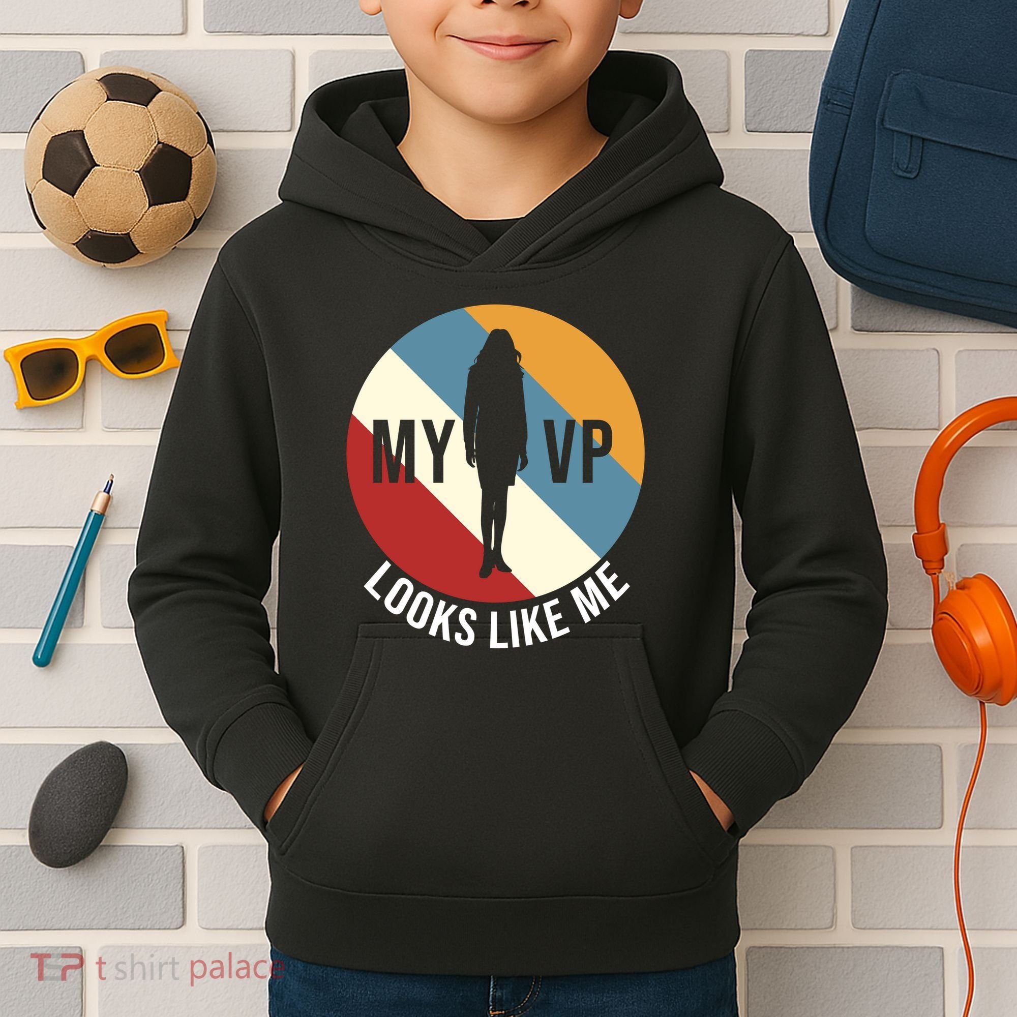 My VP Looks Like Me Kids Hoodie