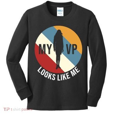 My VP Looks Like Me Kids Long Sleeve Shirt