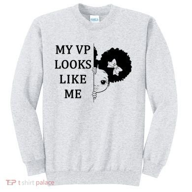 My VP Looks Like Me Cute Kamala Sweatshirt