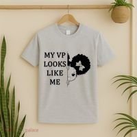 My VP Looks Like Me Cute Kamala T-Shirt thumb 2