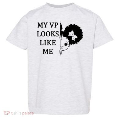 My VP Looks Like Me Cute Kamala Toddler T-Shirt