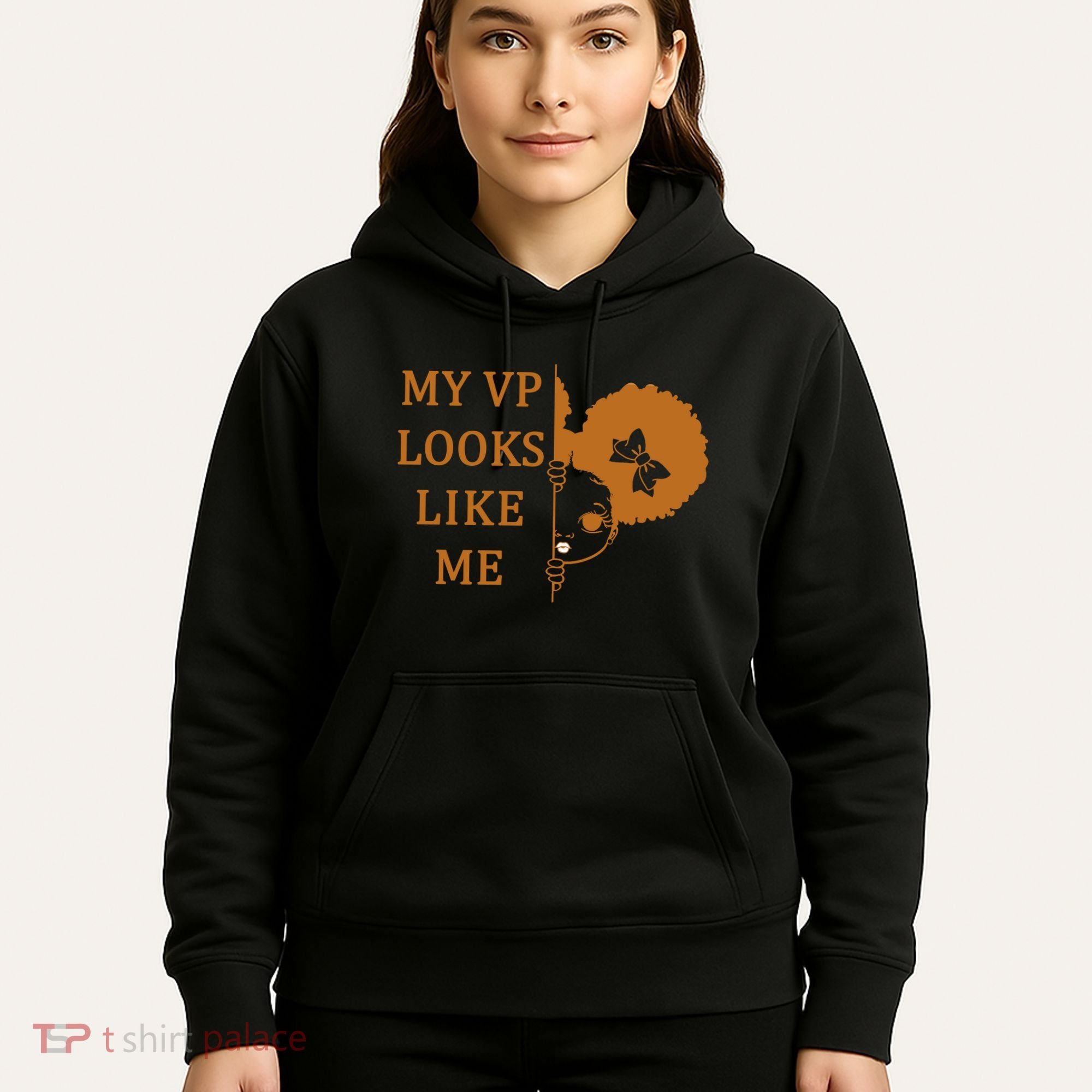 My VP Looks Like Me Cute Kamala Hoodie