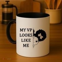 My VP Looks Like Me Cute Kamala Coffee Mug thumb 4