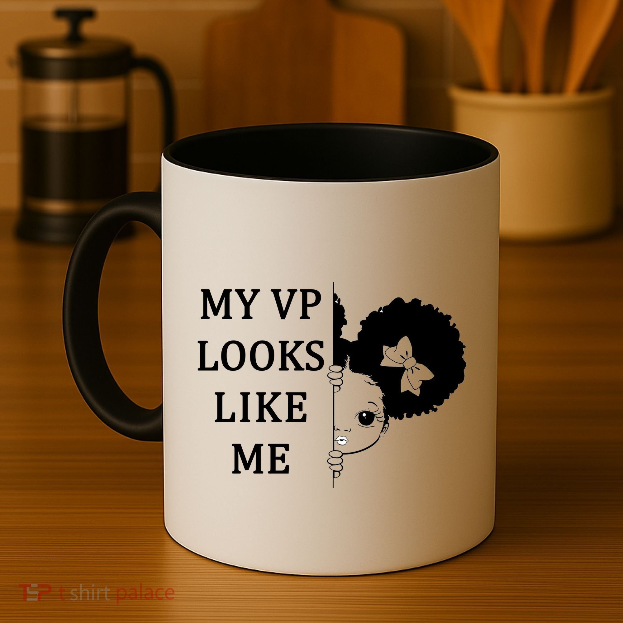 My VP Looks Like Me Cute Kamala Coffee Mug