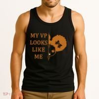 My VP Looks Like Me Cute Kamala Tank Top thumb 3
