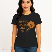 My VP Looks Like Me Cute Kamala Women's T-Shirt thumb 4