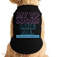 My VP Looks Like Me Proud Brown Skinned Girl Doggie Tank thumb 0