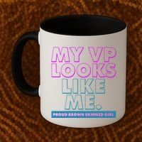 My VP Looks Like Me Proud Brown Skinned Girl Coffee Mug thumb 2