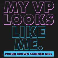 My VP Looks Like Me Proud Brown Skinned Girl Ornament thumb 1