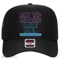 My VP Looks Like Me Proud Brown Skinned Girl Hat thumb 0