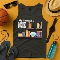 My Weekend Is Booked Tank Top thumb 4