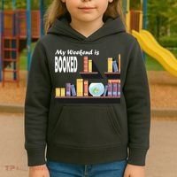 My Weekend Is Booked Kids Hoodie thumb 3
