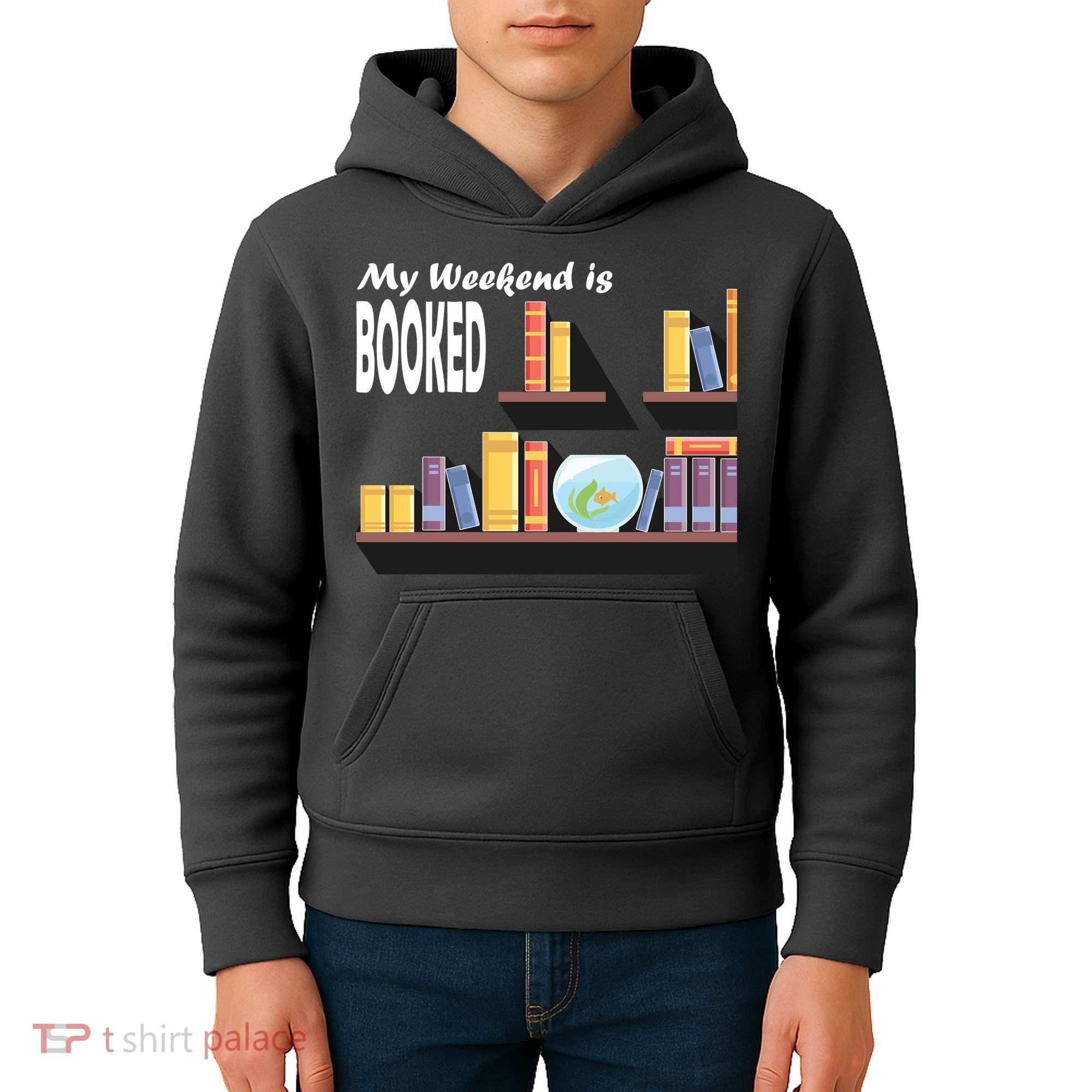 My Weekend Is Booked Kids Hoodie