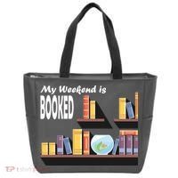My Weekend Is Booked Tote Bag thumb 0