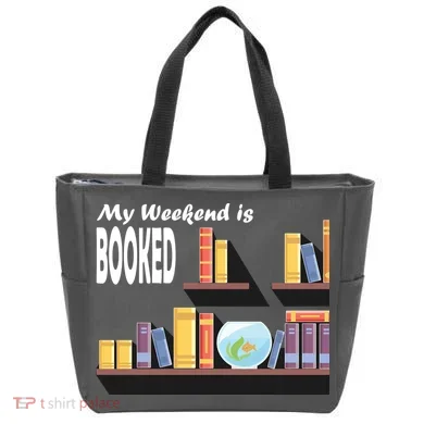 My Weekend Is Booked Tote Bag