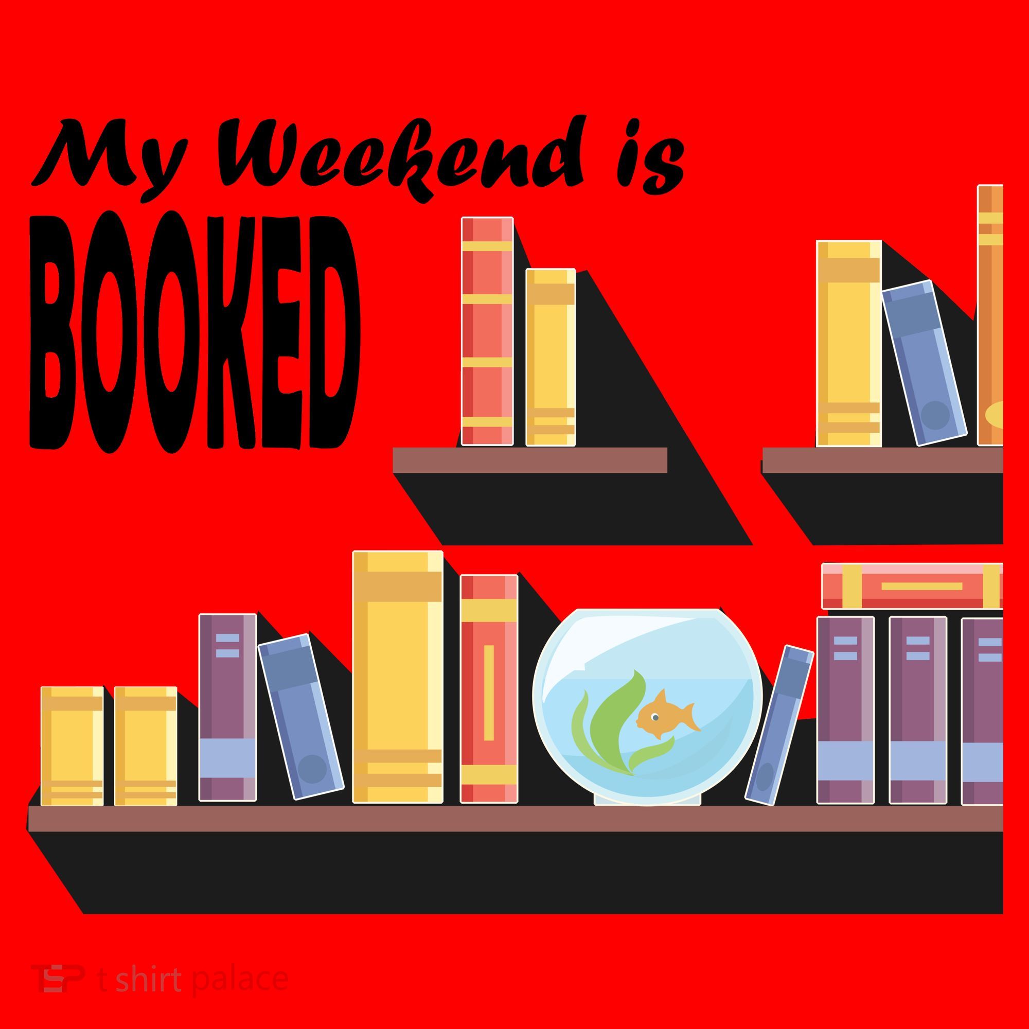 My Weekend Is Booked Santa Hat