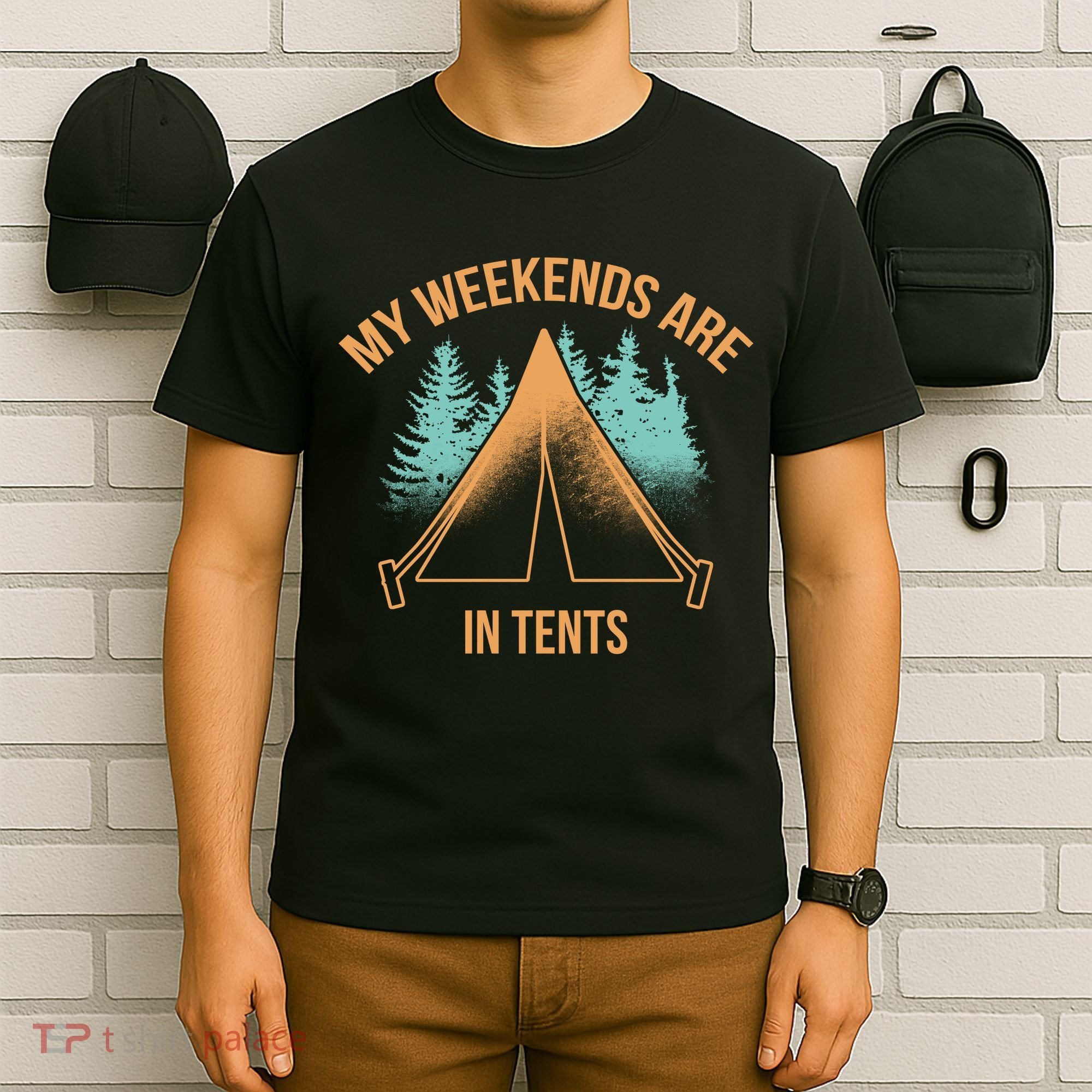 My Weekends Are In Tents T-Shirt