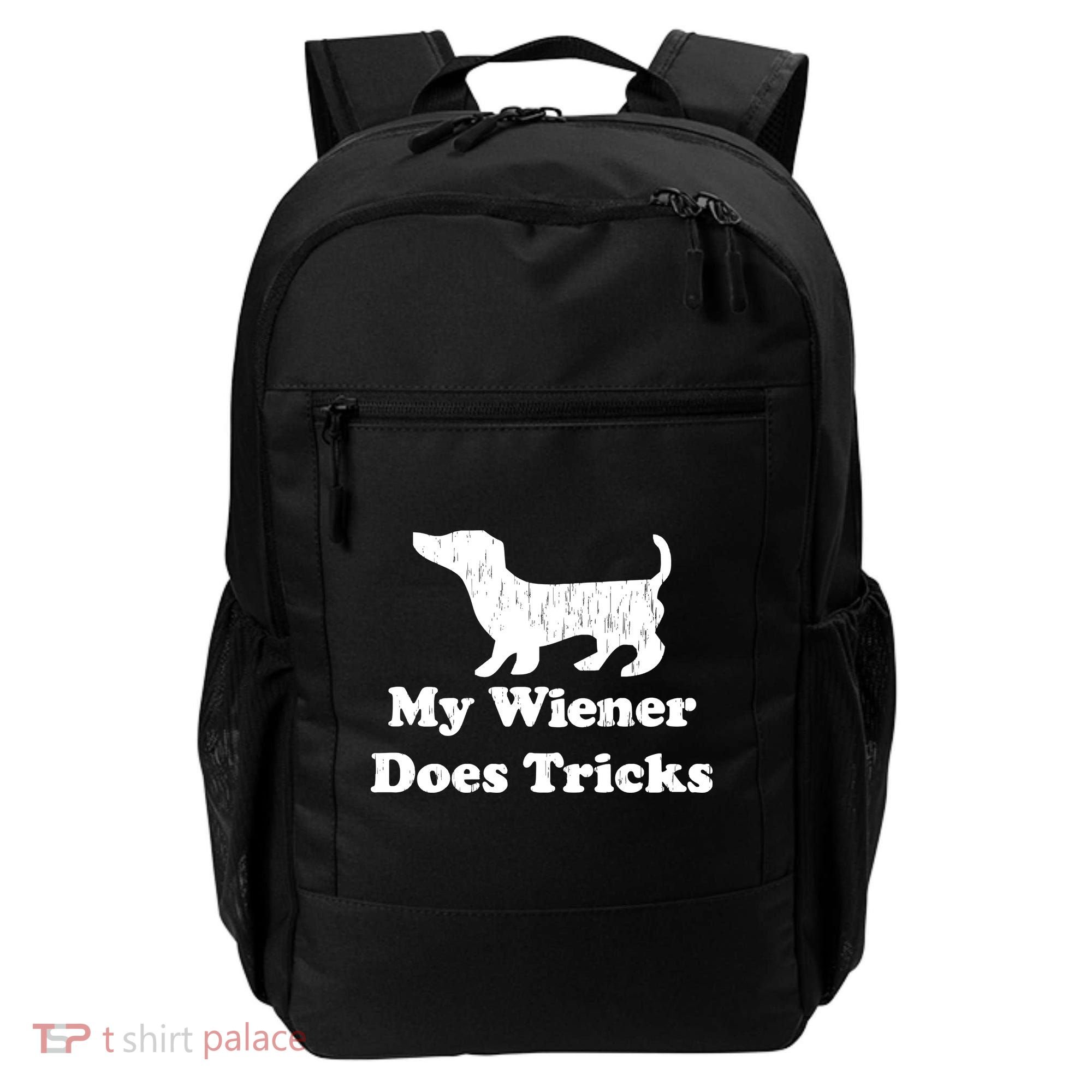 My Wiener Does Tricks Backpack