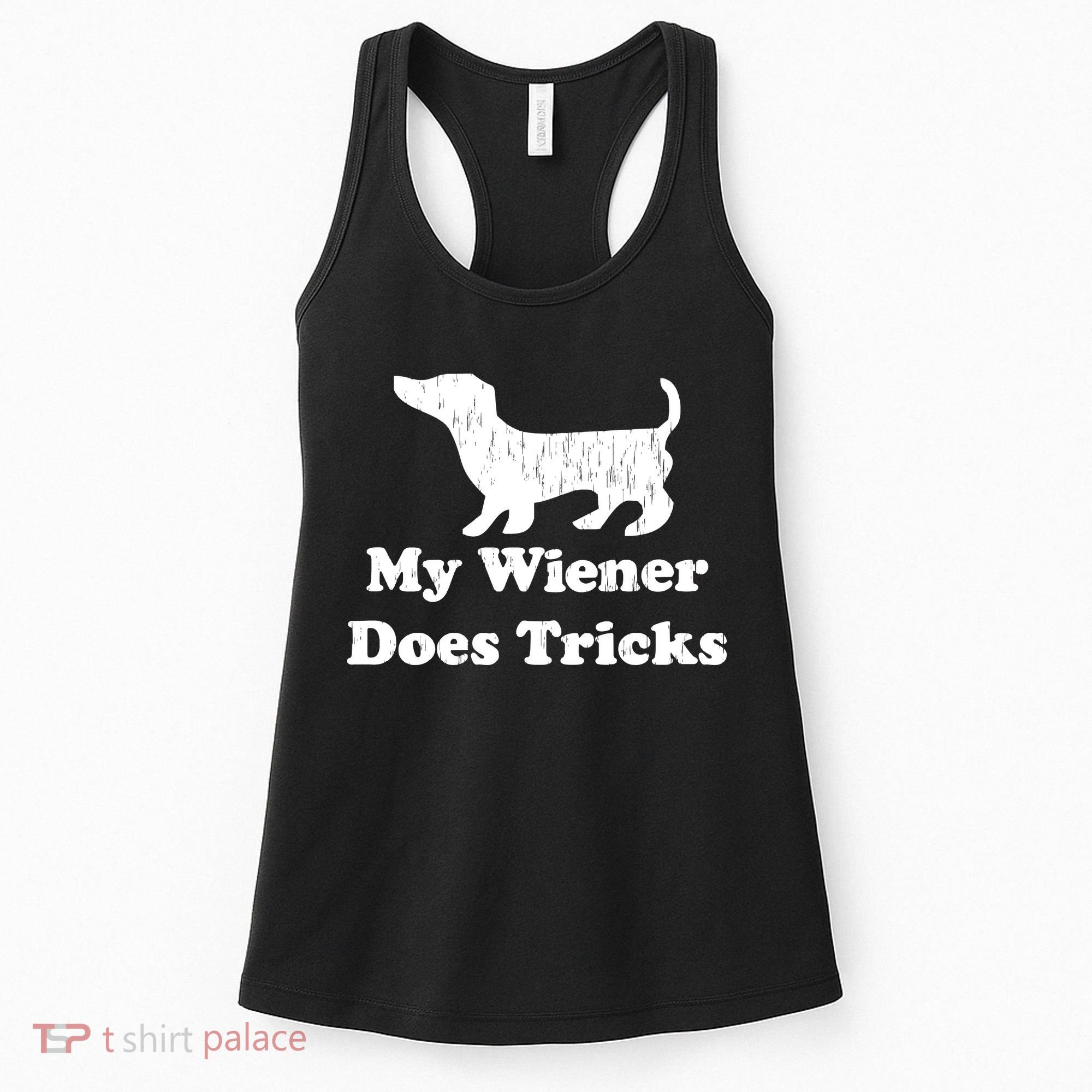 My Wiener Does Tricks Women's Tank Top