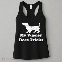 My Wiener Does Tricks Women's Tank Top thumb 3