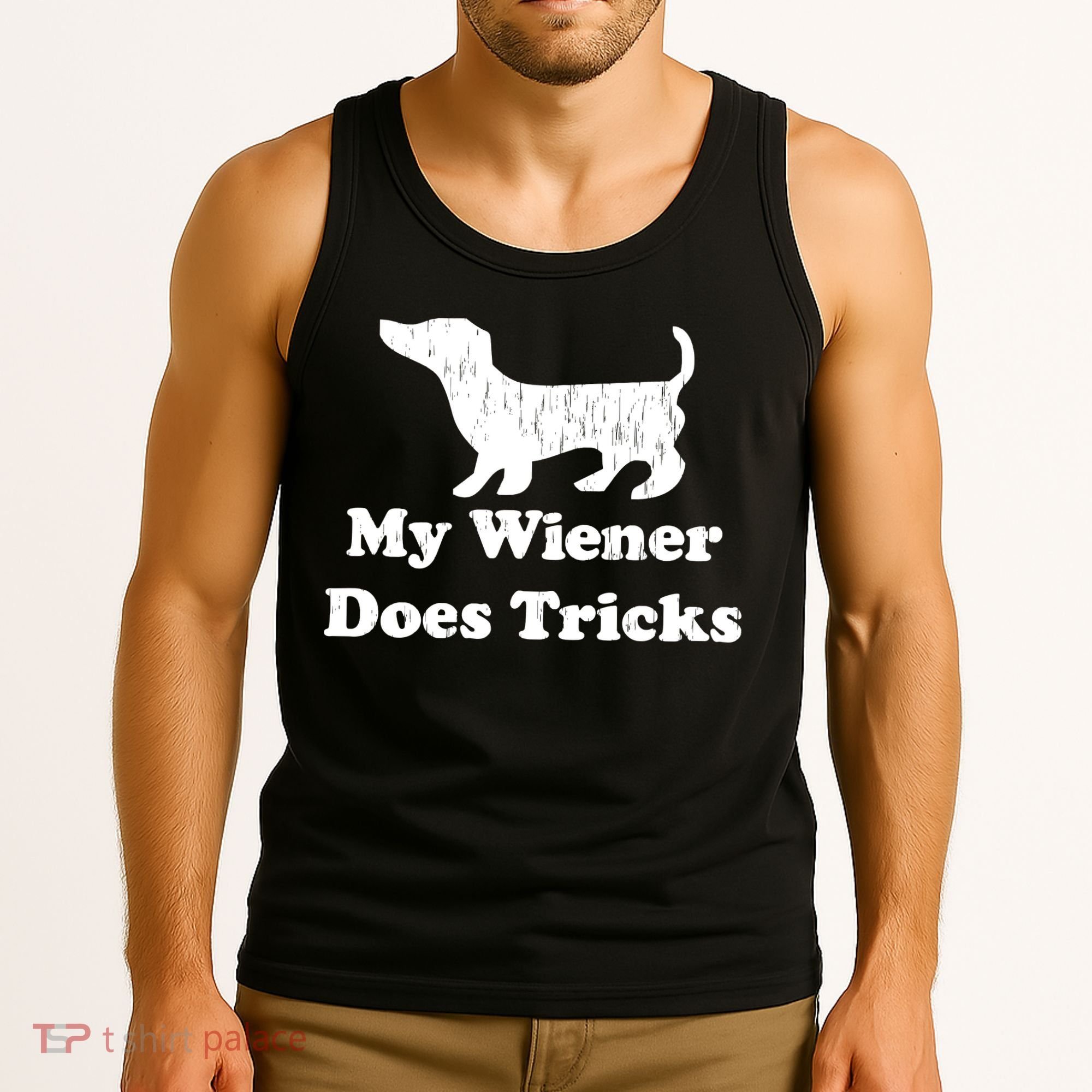My Wiener Does Tricks Tank Top