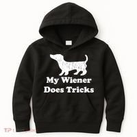 My Wiener Does Tricks Kids Hoodie thumb 0