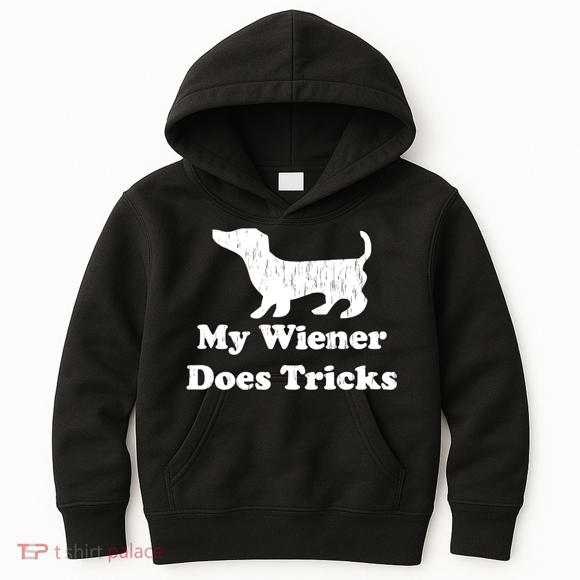 My Wiener Does Tricks Kids Hoodie