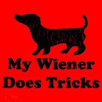 My Wiener Does Tricks Santa Hat thumb 1