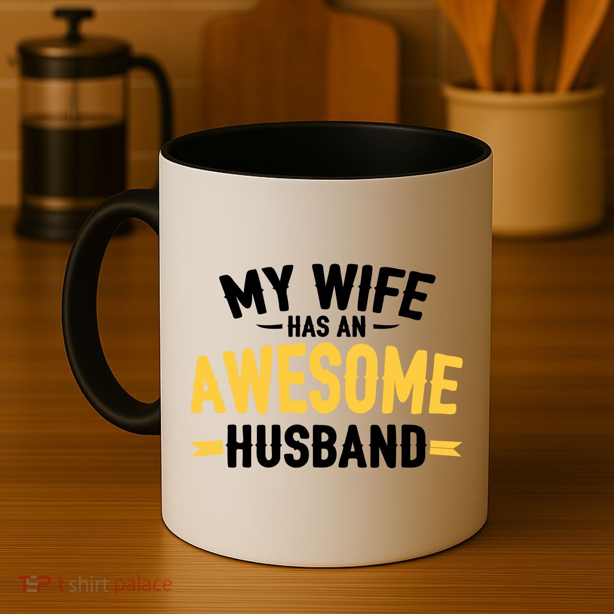My Wife Has An Awesome Husband  Coffee Mug