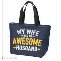 My Wife Has An Awesome Husband  Tote Bag thumb 3