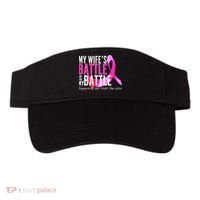 My Wife's Battle Is My Battle Breast Cancer Visor thumb 0