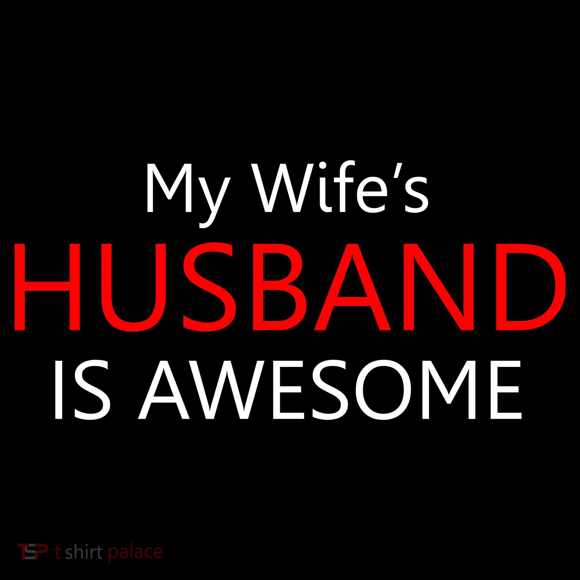 My Wife's Husband Is Awesome Women's Hoodie