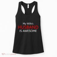 My Wife's Husband Is Awesome Women's Tank Top thumb 0