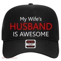 My Wife's Husband Is Awesome Hat thumb 0