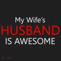 My Wife's Husband Is Awesome Hat thumb 2