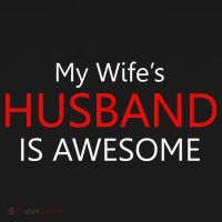 My Wife's Husband Is Awesome Kids Sweatshirt thumb 2