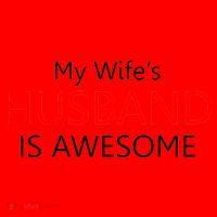 My Wife's Husband Is Awesome Santa Hat thumb 1