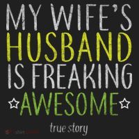 My Wife's Husband Is Freaking Awesome True Story  Beanie thumb 2