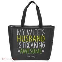 My Wife's Husband Is Freaking Awesome True Story  Tote Bag thumb 0