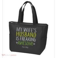 My Wife's Husband Is Freaking Awesome True Story  Tote Bag thumb 3