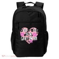 Mean You Are So Fetch Valentine's Day Heart Backpack thumb 0
