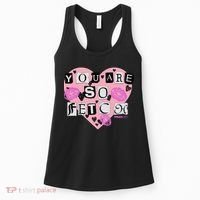 Mean You Are So Fetch Valentine's Day Heart Women's Tank Top thumb 0